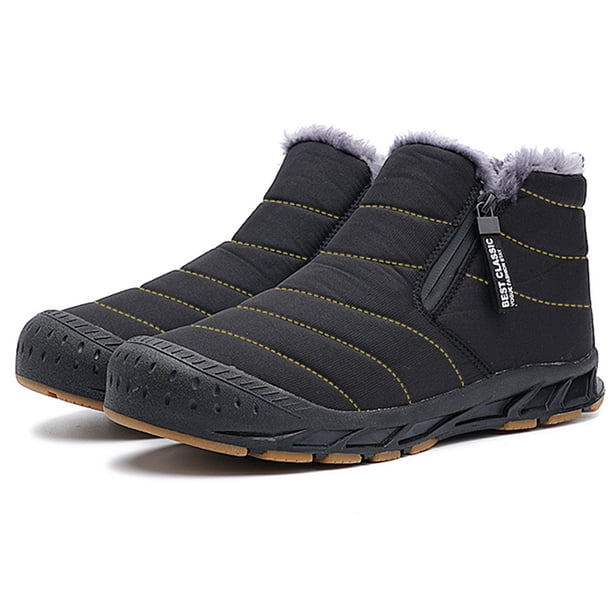 Botas de nieve invierno Bsvklp Tobillo piel Felpa Cálidas
