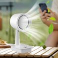 thumbnail image 5 of Needhep Standing Fans That Blow Cold Air,Small Fans for Home, Small Electric Fan With Cord, Mini Personal Fan, Portable Cooling Fan (White), 5 of 7