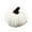 White, variant on TopLLC Fall Artificial Pumpkins, Halloween Decorations, 2" Small Velvet Pumpkins Fake Fabric Foam Pumpkin, Handmade Pumpkin Ornaments Farmhouse Rustic Table Centerpiece for Harvest Thanksgiving