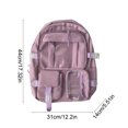 thumbnail image 3 of Cute Backpack Korean Version College Style Backpack Large Capacity Nylon Material For Elementary Middle School Students School Bag, 3 of 6