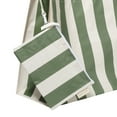 thumbnail image 3 of Sunnylife: Carryall Beach Bag - Vacay Olive Stripe - Oversized Shoulder Tote, Large Capacity, Sand & Water Drainage Holes, Pool Outdoor, 22.8 x 16.9", 3 of 6