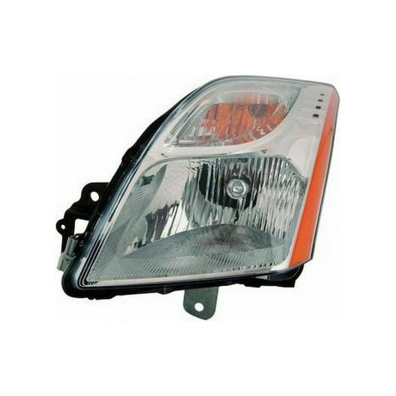 Left Headlight Assembly - Compatible with 2010 - 2012 Nissan Sentra 2011