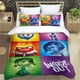thumbnail image 3 of Disney-Juego de ropa de cama de dibujos animados para niños, funda de edredón con funda de almohada, edredón Kawaii, regalo de decoración de dormitorio, 3 of 5