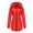 Red, variant on Jacenvly Winter Jackets Women Solid Puffer Jacket Comfortable Warm Long Sleeve Outerwear Hoodlies Zip-Up Pocket Jacket New Style Long Tops