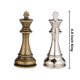 thumbnail image 3 of Juego de ajedrez Best Chess Set Jupiter Metal Plateado/Bronce, 3 of 3