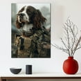 thumbnail image 5 of English Springer Spaniel Wall Art Soilder Dog Posters - English Springer Spaniel Dog Canvas Wall Art For Bedroom Decor - Inspirational Wall Art - Gifts For Women, 5 of 6