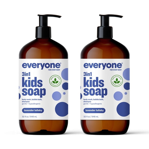Jabón, gel de baño, baño de burbujas, champú Everyone 3-in-1 Kids