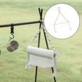 thumbnail image 4 of koolsoo 1Pcs Tissue Hanging Holder Storage Rack Hand-Woven Camping Multifunctional Wall Beige, 4 of 9