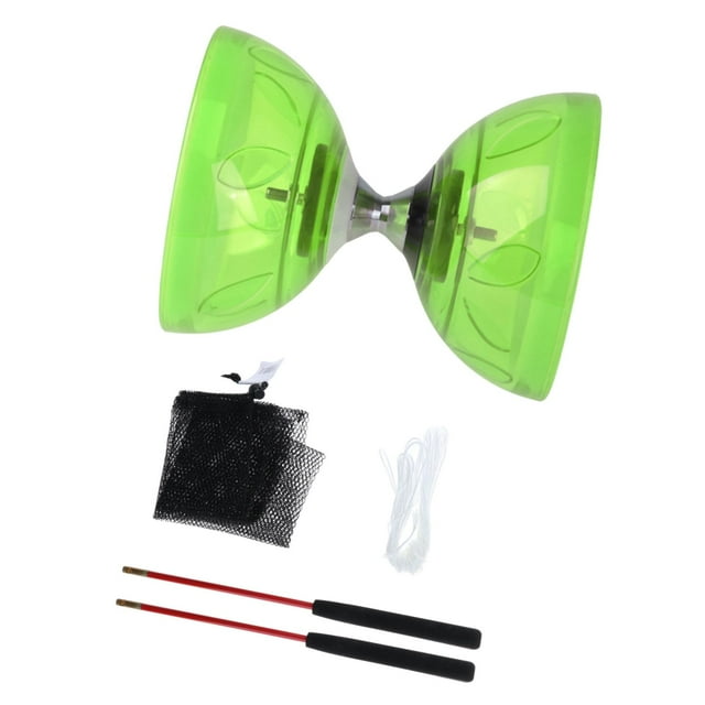 Juego de juguetes de diabolo chino Strade Fareast Limited juguete de bola de diabolo Verde