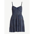 thumbnail image 5 of No Boundaries Woven Flannel Dress, Women's, 5 of 5