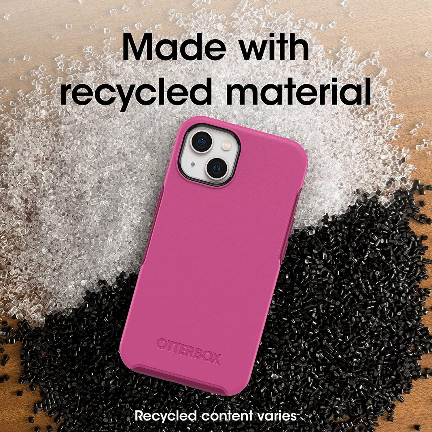 OtterBox Symmetry Series Antimicrobial Slim Case for iPhone 13, Pink