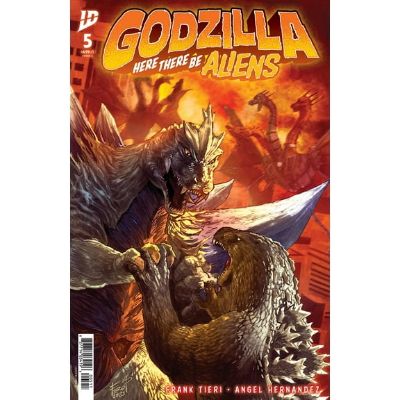 Godzilla: Here There Be Aliens #5A VF ; IDW Comic Book