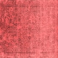 thumbnail image 1 of Ahgly Company Indoor Square Oriental Red Industrial Area Rugs, 3' Square, 1 of 4