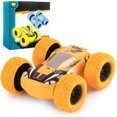 thumbnail image 1 of Kids Inertia Car Toy Plastic Double-sided 3D Push Vehicle Friction Powered Car, 1 of 10