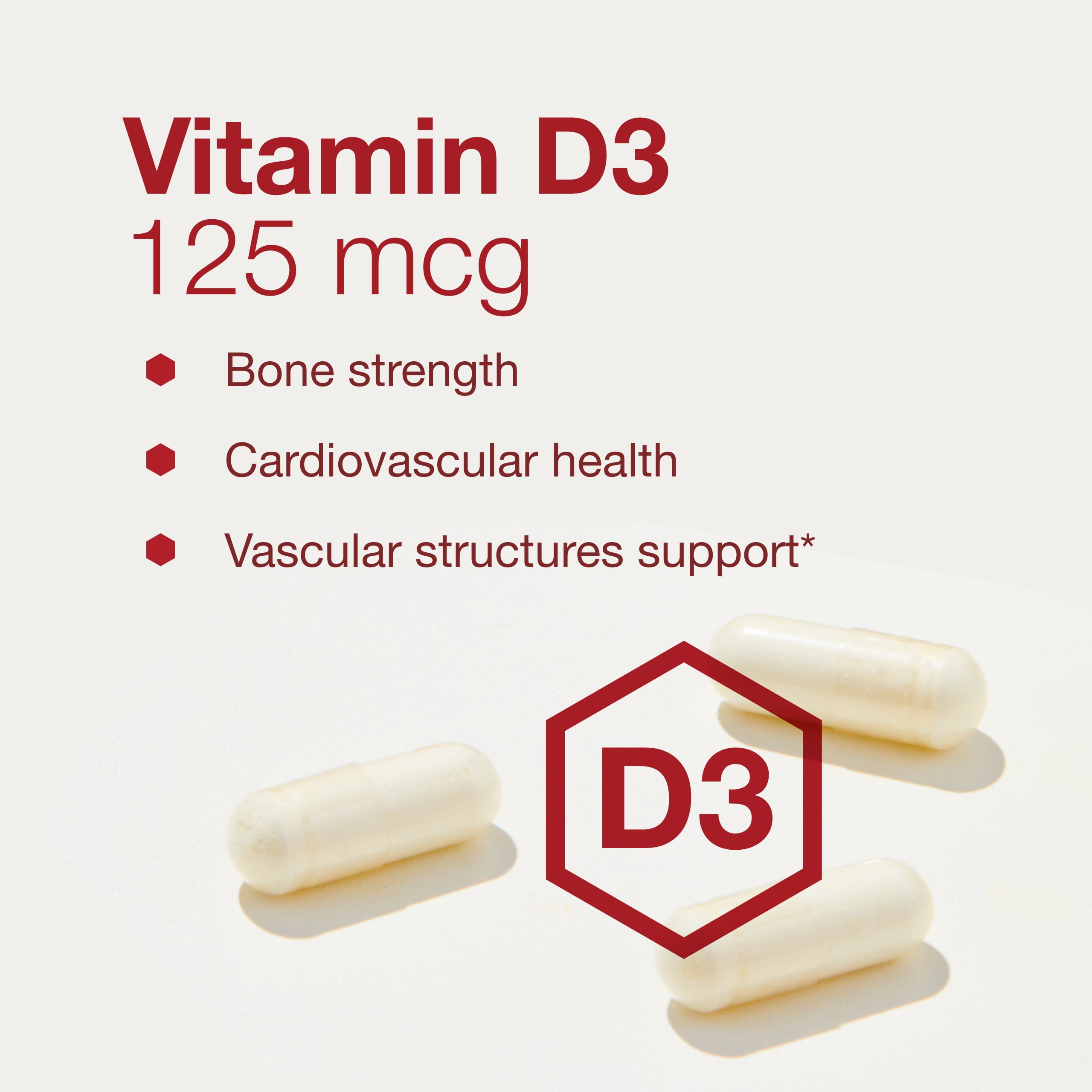 Protocol for Life Balance Vitamin K2 MK-7 and Vitamin D3 5,000 IU - 60 Veg Caps
