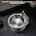 thumbnail image 4 of Metal Stainless Steel Portable Plated Permanent Match Lighter for Home Car  Black, 4 of 10