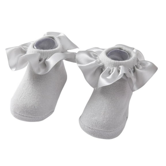 Baby-Girls Eyelet Frilly Lace Socks,Newborn/Infant/Toddler/Little Girls