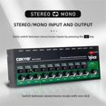 thumbnail image 5 of MIX1000 Ultra Low Noise 10 Channel Stereo Mixer Mini Sound Audios Mixer for Small Clubs Bars Guitars Bass Keyboards(EU), 5 of 5