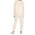thumbnail image 2 of Gap Women's Super Soft Modal Fleece Jogger Lounge Set (Pink Stars, S), 2 of 3