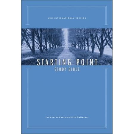 Pre-Owned NIV Starting Point Study Bible (Hardcover) 0310918901 9780310918905