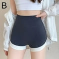 thumbnail image 1 of Pantalones de fitness Pantalones cortos deportivos de yoga Cintura alta Control de abdomen ◇е, 1 of 7