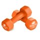 thumbnail image 1 of Fitness Alley Juego de 2 mancuernas de entrenamiento recubiertas de neopreno de 5 lb - Antideslizantes antideslizantes con agarre suave Mancuernas para ejercicios y ejercicios - Pesas de mano con form, 1 of 5