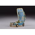 thumbnail image 7 of Keren Kopal CRX1981 Blue Surfing Car with Surfboard Enamel Painted Trinket Box with Austrian Crystals, 7 of 7