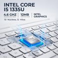 thumbnail image 3 of Laptop LENOVO IdeaPad Slim 3 15IRU8 Intel Core i5 1335U 16GB LPDDR5 SSD 256GB Pantalla 15.6" FHD Windows 11 Teclado Ingles, 3 of 6