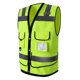 thumbnail image 4 of Reflecterend Veiligheidsvest Hoge Zichtbaarheid Mouwloos Veiligheidshirt Taille Cola  Chaleco reflectante de seguridad, 4 of 8