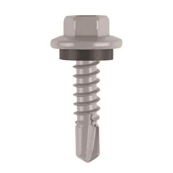 Teks 21472 #12 x 1-1/2 in. HEX WASHER HEAD DRILL PT METAL-TO-WOOD ELITE ROOFING SCREWS 75CT