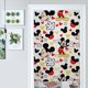 thumbnail image 3 of Cortina de puerta de Mickey Mouse, cortina opaca para puerta de 34 x 57 pulgadas, cortina divisoria de privacidad para decoración del hogar, dormitorio, cocina, 2 paneles, 3 of 6