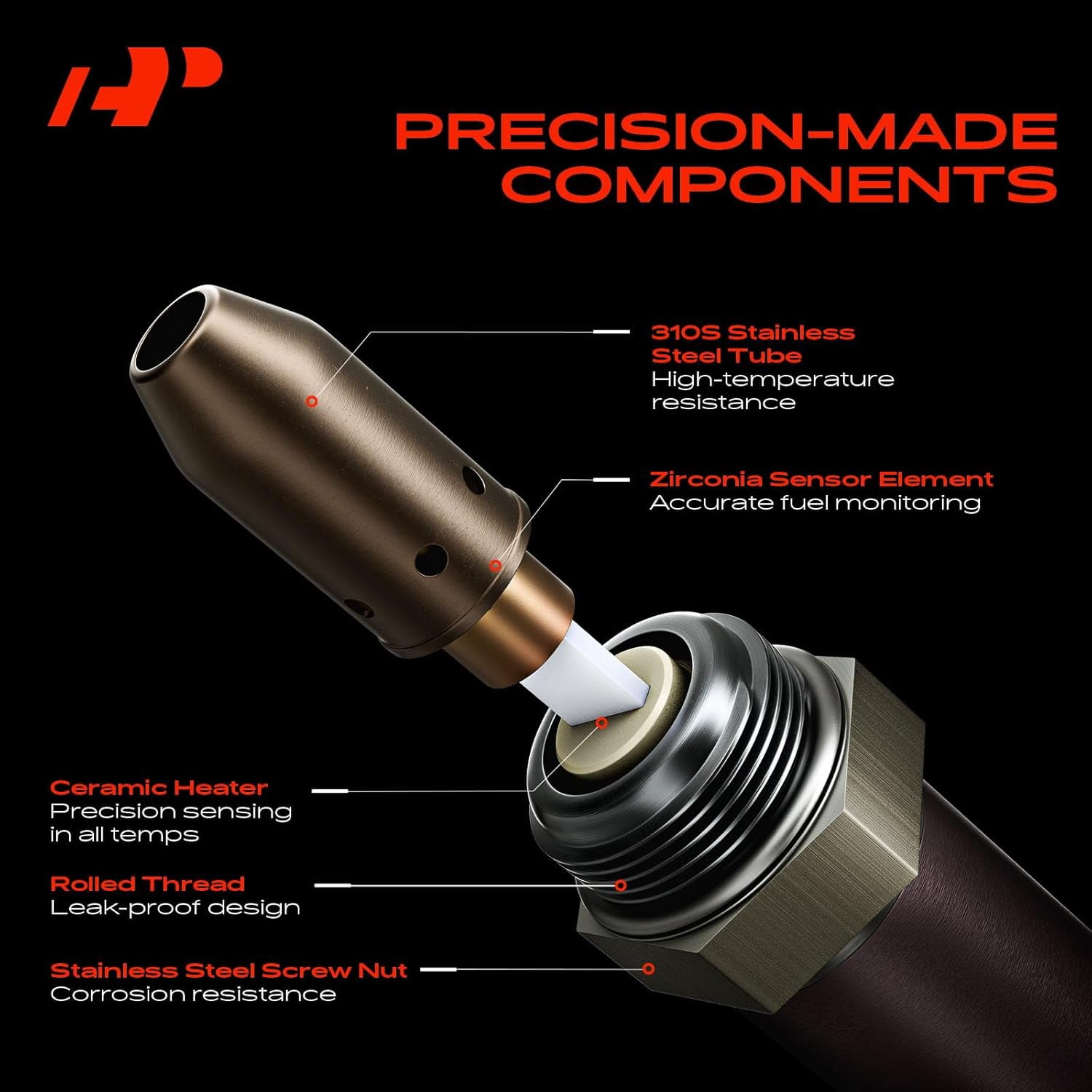 A-Premium O2 Oxygen Sensor Compatible with Nissan Sentra 2009-2012 Cube 2011-2014 FX50 2009-2012 Upstream