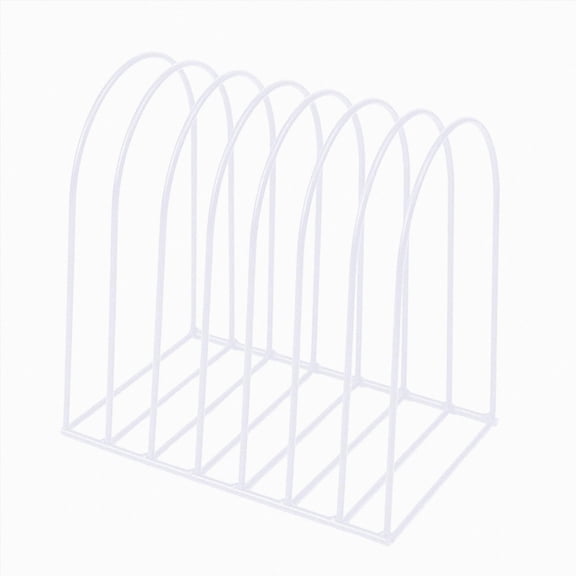 GHIIYER Desktop Wall Storage Rack Hat Rack Store Shelf Rack Home Desktop Display Craft Supplies White One Size