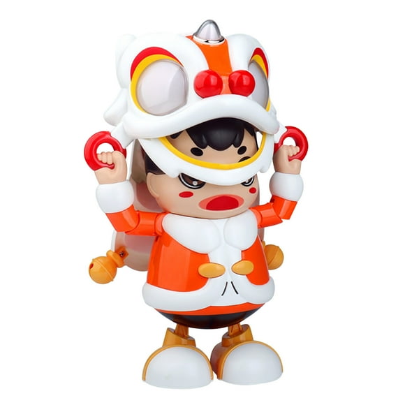 TopLLC Educational Toddler Toys Children's Toys Electric Robot Will Dance Robot Light Music Electric Toy Interactive Kids Toys for Age 3+