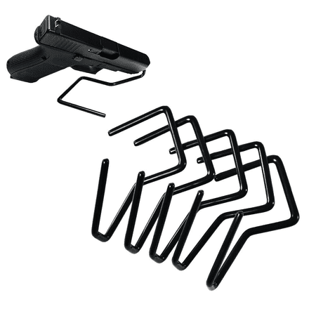 G-Plus Lot 5 Handgun Pistol Gun Revolver Storage Stand Display Holder Single Rack Black