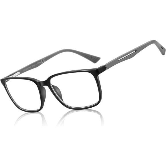 Lunettes de Lecture à Lumière Bleue BLUEMOKY pour Hommes, Lecteur Carré Sport, Verre d'Ordinateur