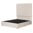 thumbnail image 1 of Box Base cama Queen Size + Cabecera Capri Beige, 1 of 6