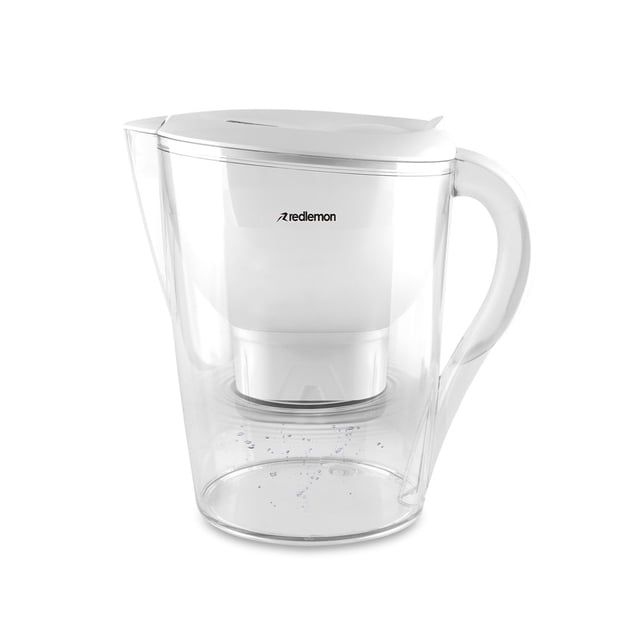 Jarra de Agua Redlemon Purificadora 3.5 L Incluye 2 Filtros de 4 Capas
