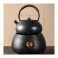 thumbnail image 2 of Electric Ceramic Stove with High Temperature Resistance Ceramic Tea Pot Set Household Retro Electric Heating Wine Cooker, 2 of 8