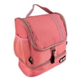 thumbnail image 1 of Lonchera Térmica Doble Piso Gran Tamaño Escolar American Bags color Rosa, 1 of 7