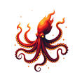 thumbnail image 3 of cartoon Octopus Theme Stickers, Waterproof Octopus Theme Sticker for Water Bottle Laptop Phone Cases Planner Skateboard Luggage Helmet Party Favor Decor, Ideal for Adults Teens Teacher Rewards, 3 of 9