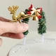 thumbnail image 5 of Precios Especiales, Adornos para tarta de cumpleaños de Navidad, inserto para Papá Noel, corona para árbol de Navidad, adornos tridimensionales Akmoler, 5 of 7