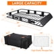 thumbnail image 3 of Caja Universal para Techo de 64"x39"x6", Capacidad 200 lbs, Portaequipajes Resistente con Bolsa Impermeable, Red de Carga y 2 Tensores, Para SUV y Camionetas, 3 of 7