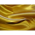 thumbnail image 2 of Satin FABRIC 5 YARDS OF 100% Satin 60" inch WIDE 15 COLOR Tablecloth By the Yard", (Color: Gold), 2 of 2