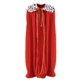 thumbnail image 2 of Beistle 4' 4" Adult King Queen Robe Red 60253, 2 of 2