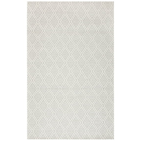 SAFAVIEH Marbella Pauletta Diamond Area Rug, Ivory, 4' x 6'