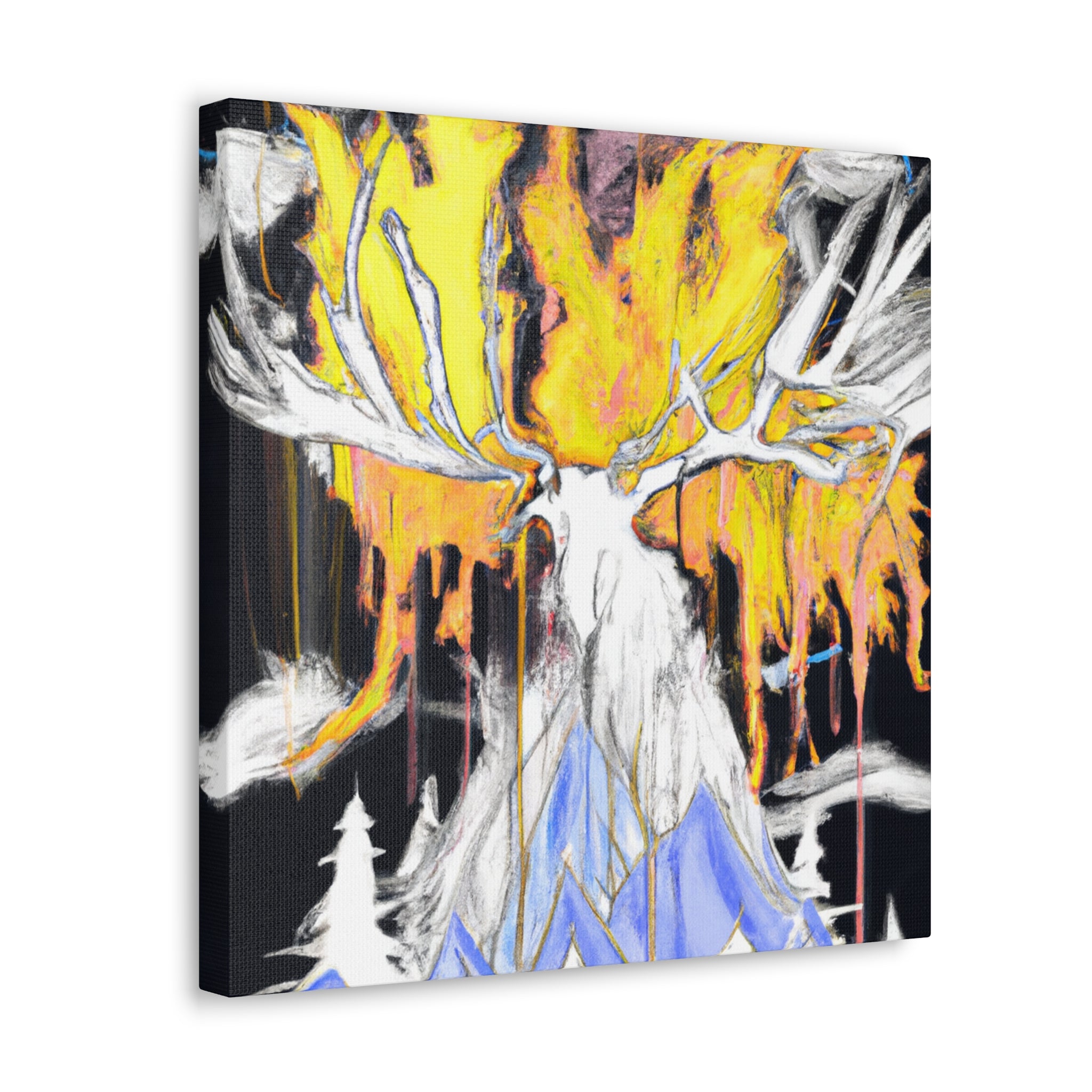 Majestic Elk Mural - Canvas