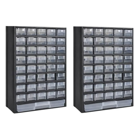 

41-Drawer Storage Cabinet Tool Box 2 pcs