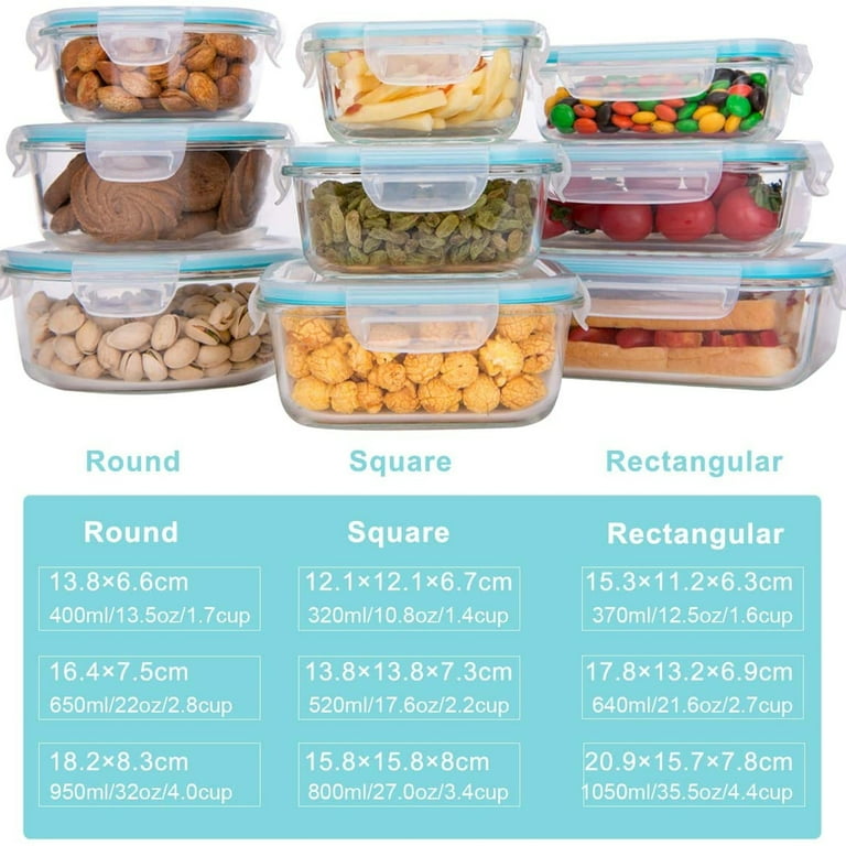 Essential Glass Storage Container Size Med by Schoolhouse