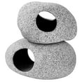thumbnail image 1 of Miangastore Fish Tank Rock Decor Pottery Clay 2Pcs 4.32X3.14X2.16in, 1 of 9